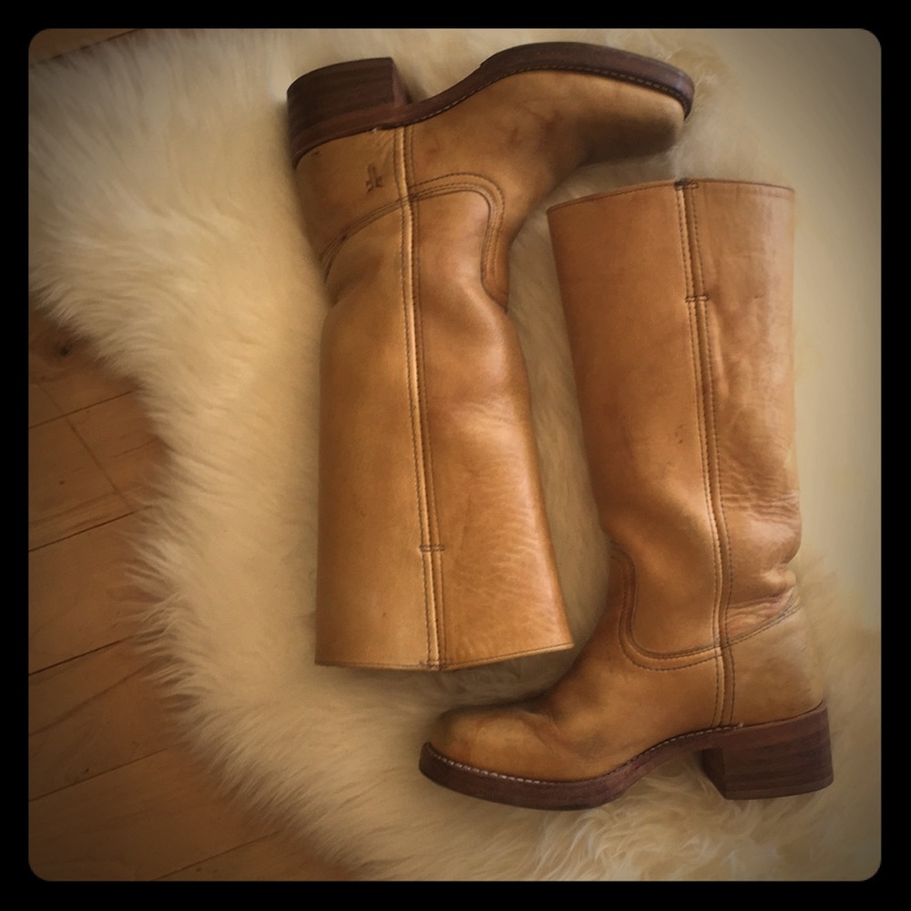 Frye Campus Boots Banana